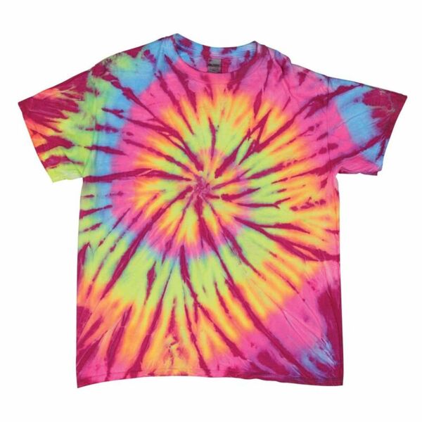 Youth Neon Rush Tie-Dyed T-Shirt Thumbnail