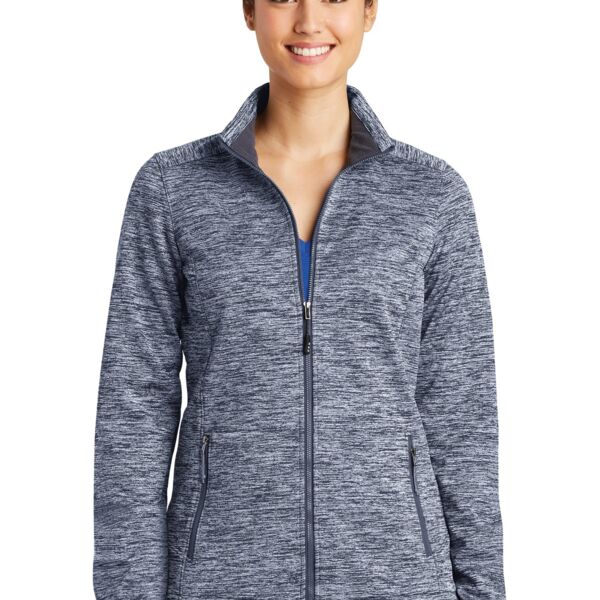 Women's PosiCharge ® Electric Heather Soft Shell Jacket Thumbnail